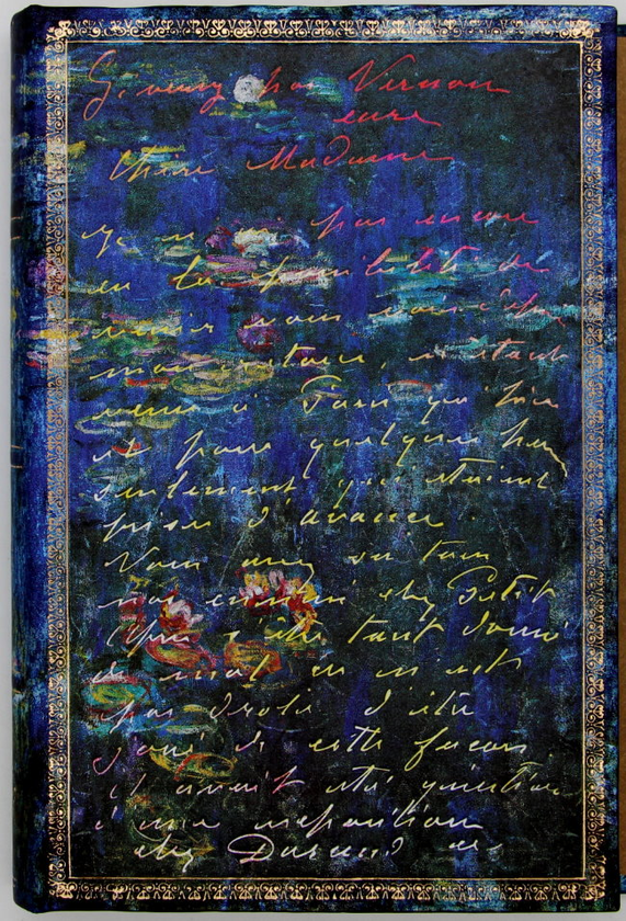  «Записная книжка Paperblanks Манускрипты Клод Моне Водяные лилии карманная в линию (PB2227-5)», бренда Paperblanks - фото №1