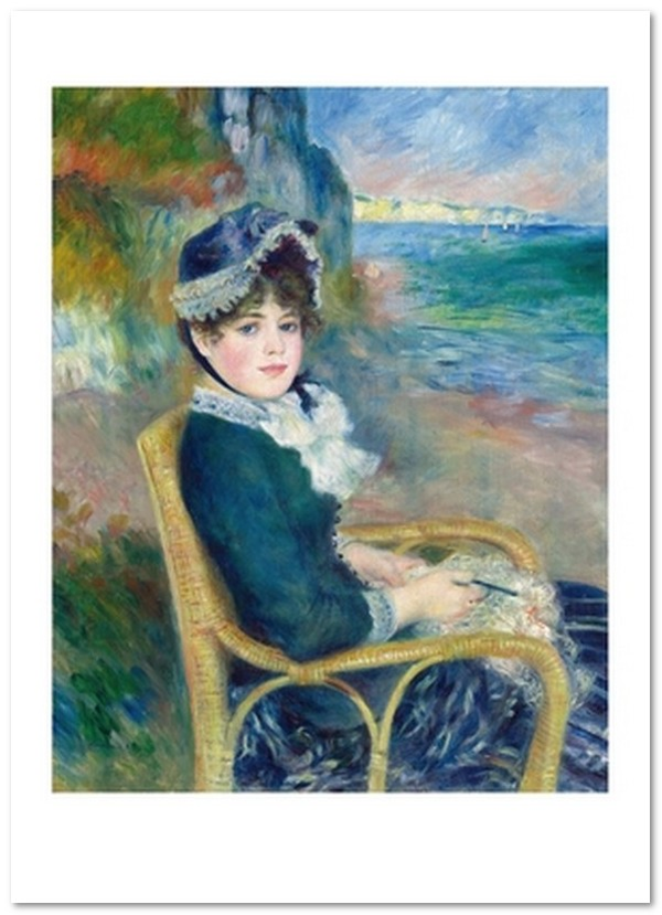 «Открытка Pierre-Auguste Renoir — By the Seashore (PAR01)», бренда Artistic Card - фото №1