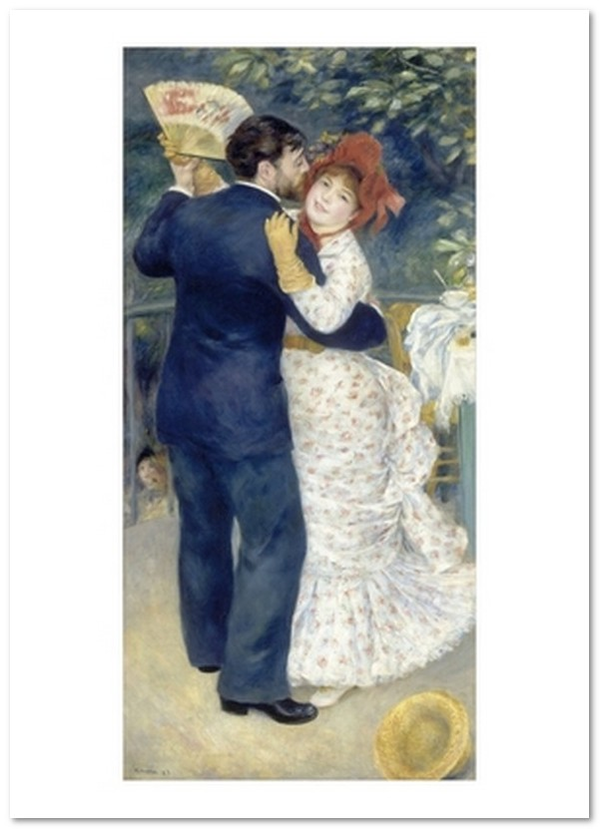  «Открытка Pierre-Auguste Renoir — Country Dance (PAR19)», бренда Artistic Card - фото №1