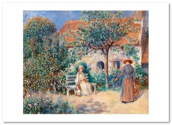  «Открытка Pierre-Auguste Renoir — In Brittany (PAR38)», бренда Artistic Card - фото №1