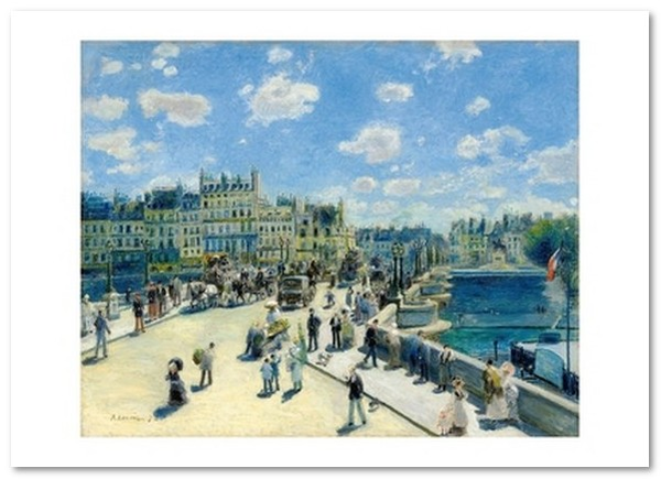  «Открытка Pierre-Auguste Renoir — Pont Neuf, Paris (PAR42)», бренда Artistic Card - фото №1