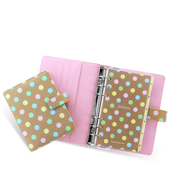  «Органайзер Filofax Patterns Pocket Pastel Spots (17-027044)», бренда Filofax - фото №1