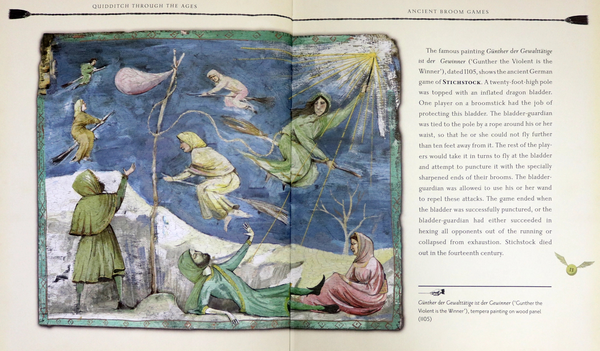 Паперова книга «Quidditch Through the Ages - Illustrated Edition», автор Джоан Ролінґ - фото №1
