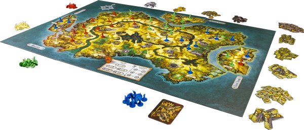  «Настільна гра FFG Gearworld: The Borderlands (13404)», бренду Fantasy Flight Games - фото №1