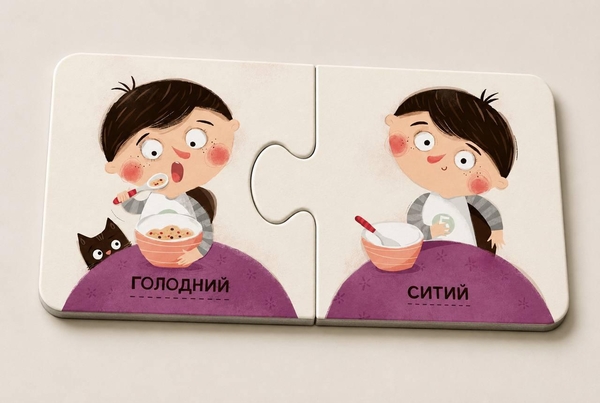 Бумажная книга «Пазли "Бодьо. Протилежності"», автор Марта Галевская-Кустра - фото №1