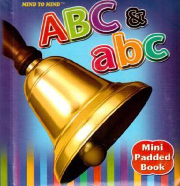 Паперова книга «Mini Padded Books ABC and abc » - фото №1