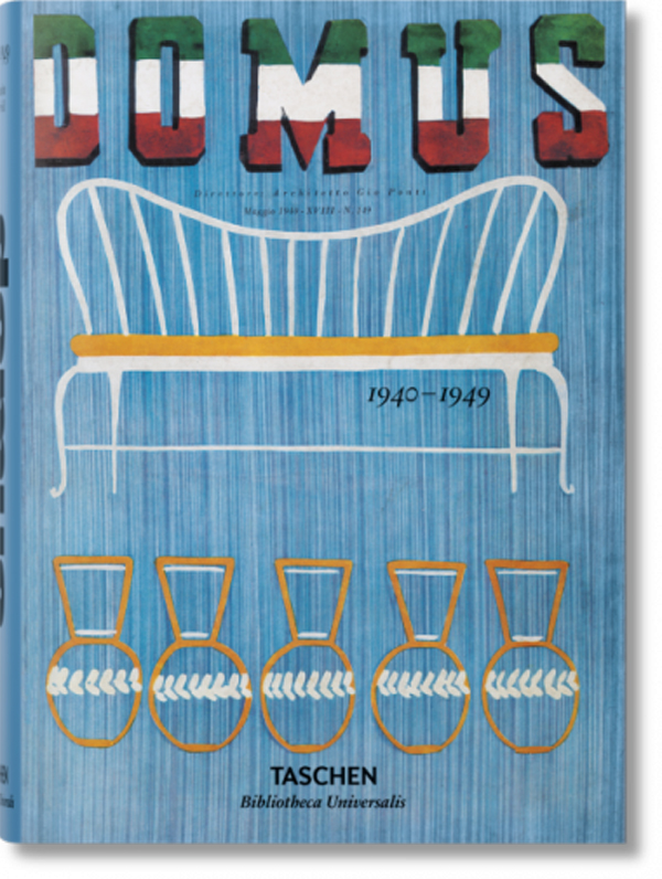 Бумажная книга «Domus 1940s» - фото №1