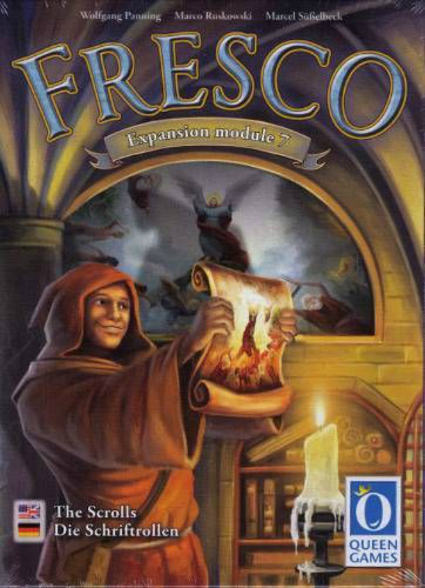  «Дополнение к игре Queen Games Fresco: The Scrolls: module 7 (16225)», бренда Queen Games - фото №1