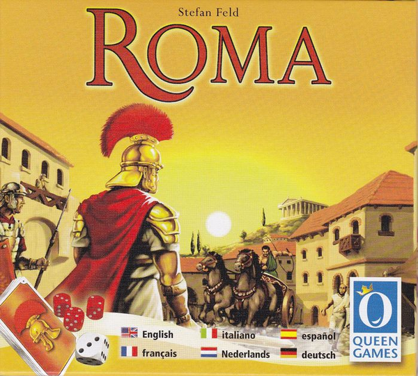 «Настольная игра Queen Games Roma (16226)», бренда Queen Games - фото №1