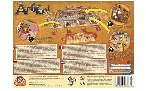  «Настільна гра White Goblin Games Artifact (12527)», бренду White Goblin Games - фото №1