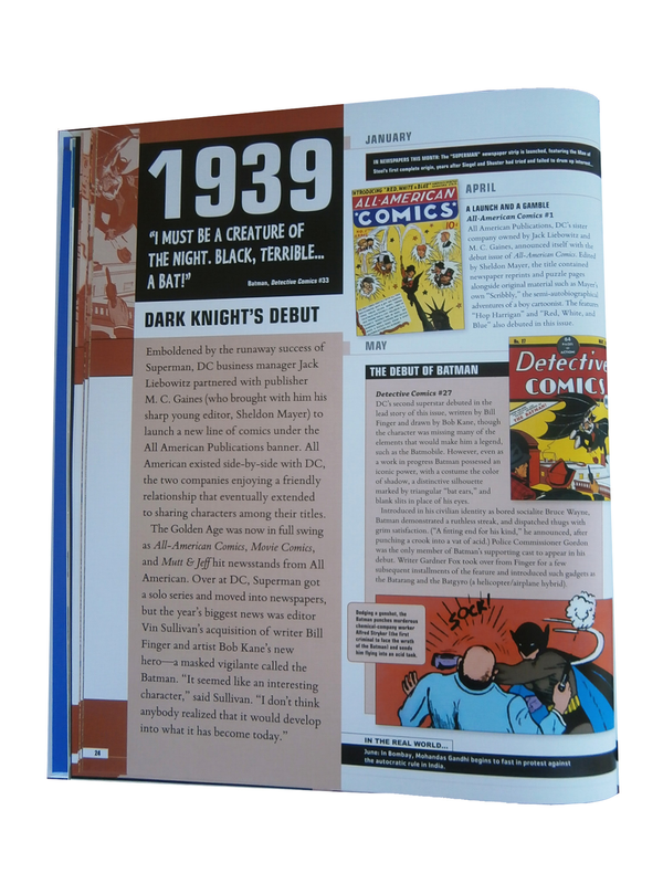 Паперова книга «DC Comics Year by Year. A Visual Chronicle. Updated Edition (+ 2 эксклюзивных плаката) », авторів Деніел Уоллес, Меттью К. Меннінг, Алан Коусілл, Алекс Ірвін, Майкл МакЕвенні - фото №1