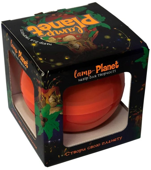  «Набор для творчества Strateg Lamp-planet оранжевый (30222)», бренда Strateg - фото №1