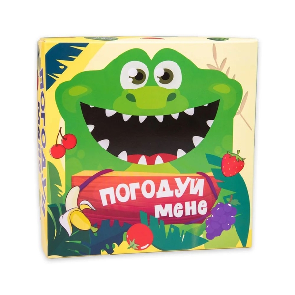 «Настільна гра Strateg Погодуй мене - Крокодил (30379)», бренда Strateg - фото №1