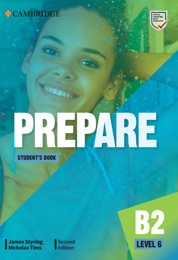Бумажная книга «Cambridge English Prepare! Level 6 Companion for Ukraine», авторов Джеймс Стайринг, Николас Тимс - фото №1
