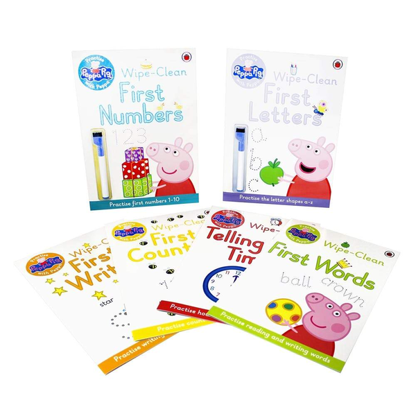 [object Object] «Peppa Pig. Wipe Clean Collection (6-book pack)» - фото №3 - мініатюра