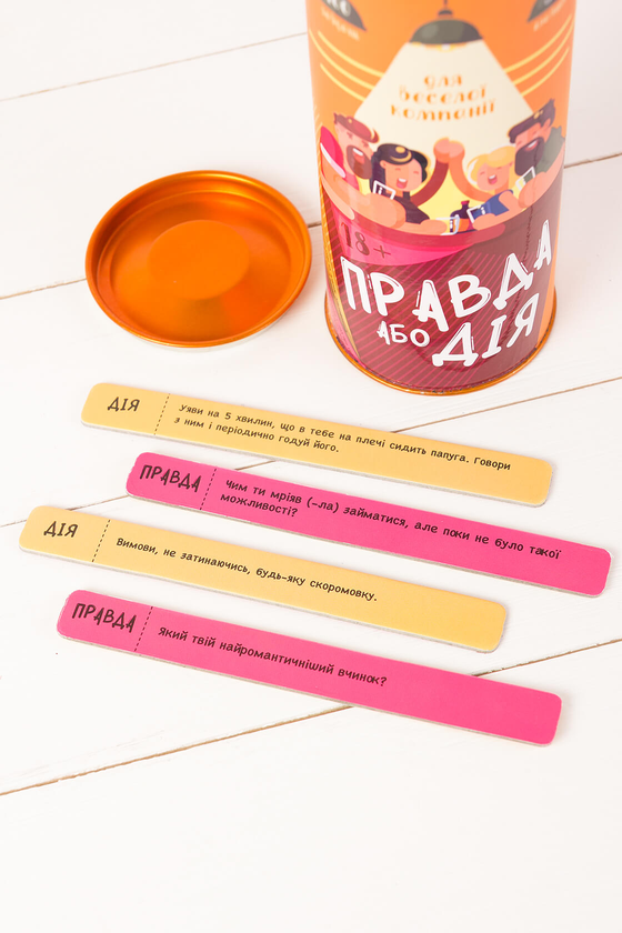  «Настольная Игра Fun Games Shop Правда или Дело. Для Веселой Компании (FGS21)», бренда Fun Games Shop - фото №1