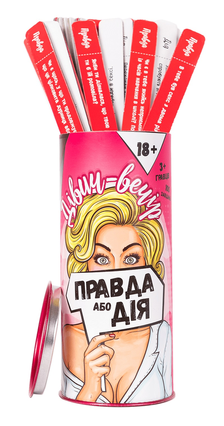  «Настольная игра Fun Games Shop Правда или Дело. Девичник (FGS20)», бренда Fun Games Shop - фото №1