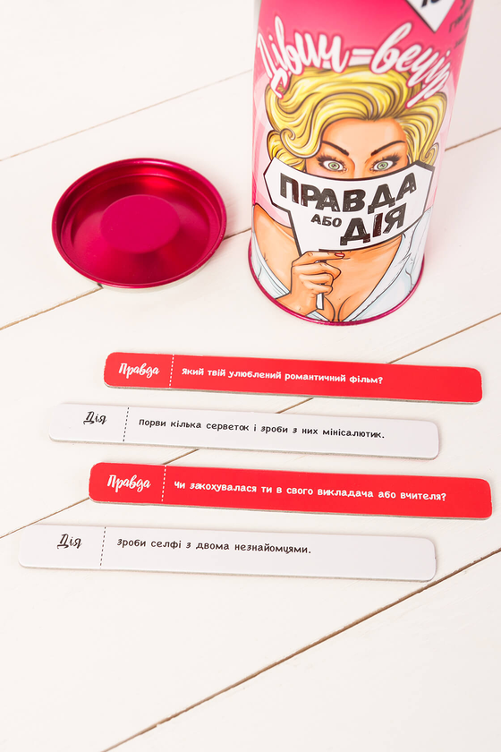  «Настольная игра Fun Games Shop Правда или Дело. Девичник (FGS20)», бренда Fun Games Shop - фото №1