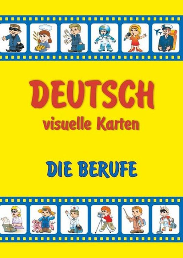 Книга Професії. Набір карток німецькою мовою \ Die...