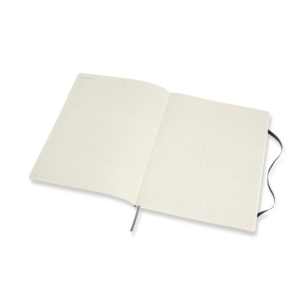  «Записная книга Moleskine PRO недатированная XXL Зеленая (PROPFNTB7SK19)», бренда Moleskine - фото №1