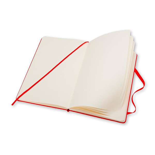  «Блокнот Moleskine Classic маленький нелинованный красный (QP012F2)», бренда Moleskine - фото №1