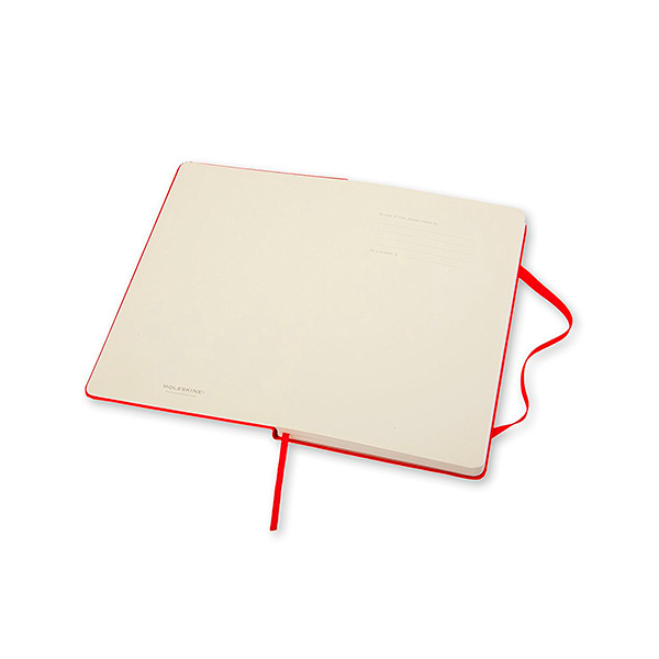  «Блокнот Moleskine Classic маленький нелинованный красный (QP012F2)», бренда Moleskine - фото №1