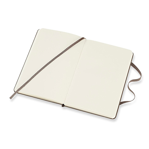  «Блокнот Moleskine Classic маленький нелинованный коричневый (QP012P14)», бренда Moleskine - фото №1