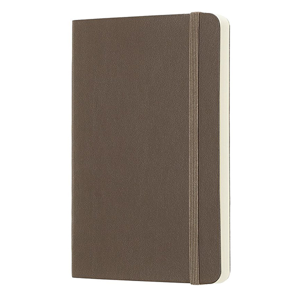  «Блокнот Moleskine Classic маленький нелинованный коричневый (QP613P14)», бренда Moleskine - фото №1