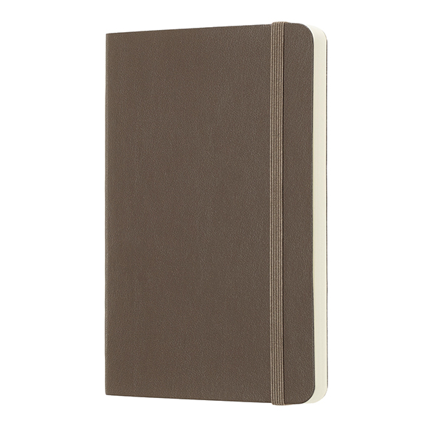  «Блокнот Moleskine Classic средний нелинованный коричневый (QP618P14)», бренда Moleskine - фото №1