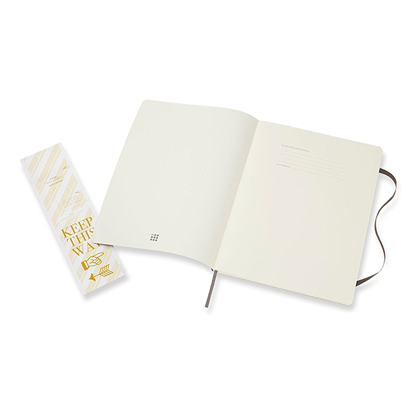  «Блокнот Moleskine Classic большой линия коричневый (QP621P14)», бренда Moleskine - фото №1