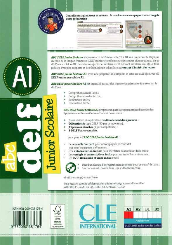 Паперова книга «ABC Delf Junior: Livre de l'eleve A1 (+DVD)» - фото №1