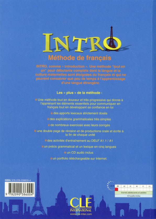 Паперова книга «Intro: Méthode de français», автор Сесиль Брули - фото №1