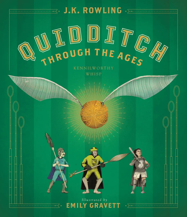 Паперова книга «Quidditch Through the Ages - Illustrated Edition», автор Джоан Ролінґ - фото №1