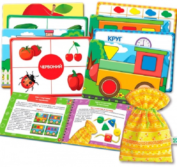  «Настольная игра Vladi Toys Больше чем Цвета и фигуры (VT2801-20)», бренда VladiToys - фото №1