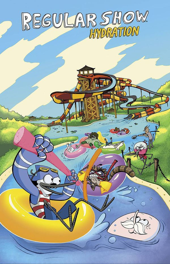 Бумажная книга «Regular Show Ogn. Volume 1. Hydration », автор Рэйчел Коннор - фото №1