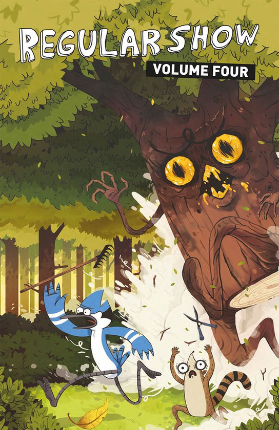 Бумажная книга «Regular Show. Volume 4 », авторов Энди Хирш, Рэйчел Коннор, К. К. Грин, Минти Льюис - фото №1