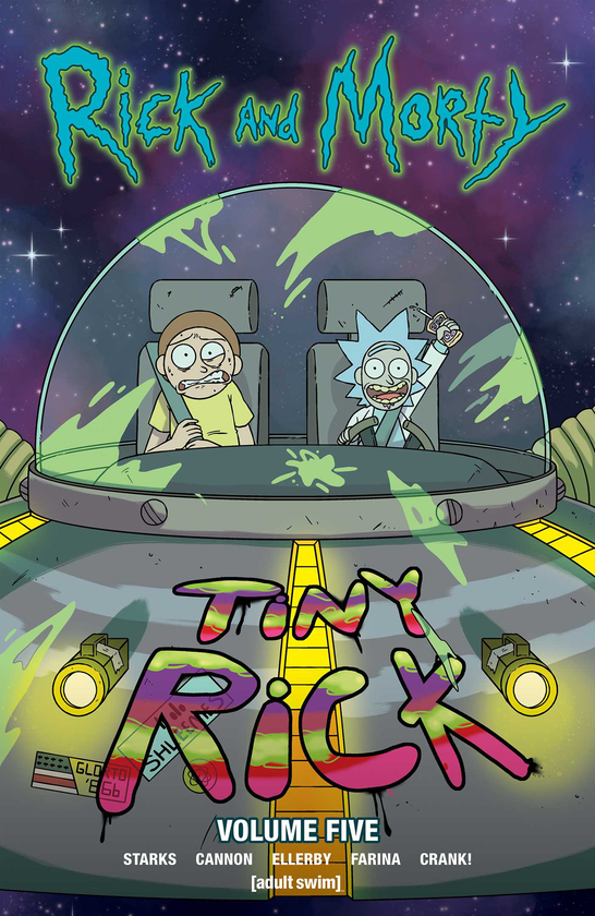 Бумажная книга «Rick and Morty. Volume 5 », авторов Кайл Старкс, Кэти Фарина, Марк Эллерби - фото №1