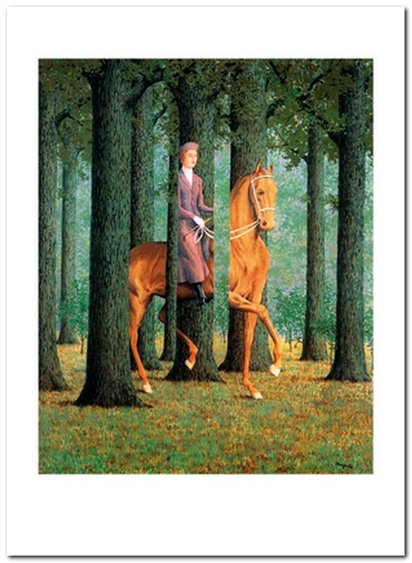 «Листівка Rene Magritte — Le Blanc-Seing (RM10)», бренду Artistic Card - фото №1