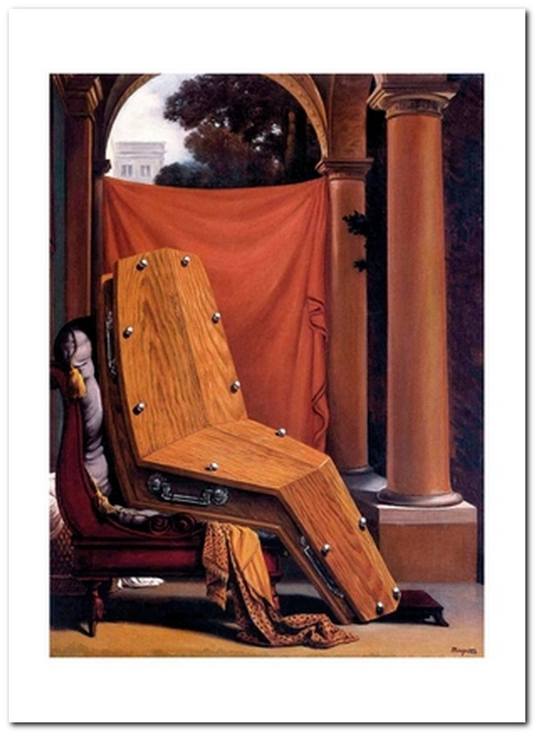 «Листівка Rene Magritte — Perspective Mme Recamier de Gerard (RM16)», бренду Artistic Card - фото №1