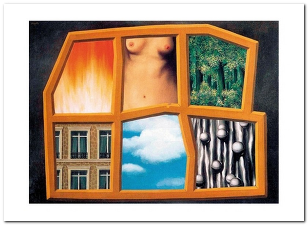 «Листівка Rene Magritte — Les Six Elements (RM20)», бренду Artistic Card - фото №1