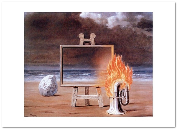 «Листівка Rene Magritte — La Belle Captive (RM24)», бренду Artistic Card - фото №1