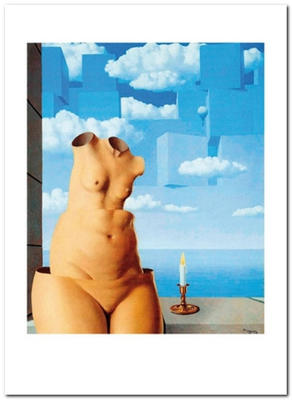 «Открытка Rene Magritte — La Folie des Grandeurs (RM29)», бренда Artistic Card - фото №1