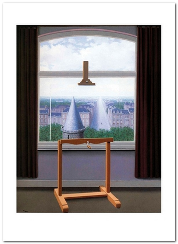  «Открытка Rene Magritte — Les Promenades d'Euclide (RM35)», бренда Artistic Card - фото №1