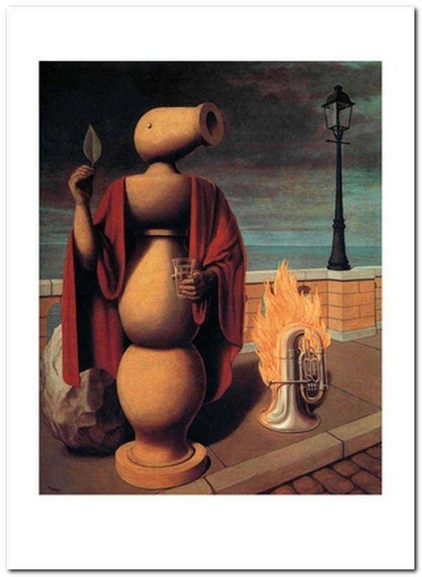  «Открытка Rene Magritte — Les Droits de l'Homme (RM49)», бренда Artistic Card - фото №1