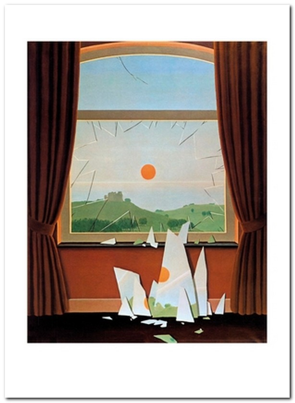 «Открытка Rene Magritte — Le Soir qui Tombe (RM60)», бренда Artistic Card - фото №1