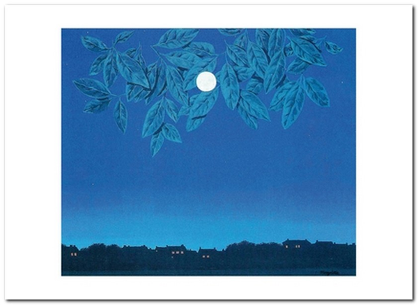  «Открытка Rene Magritte — La Page Blanche (RM62)», бренда Artistic Card - фото №1