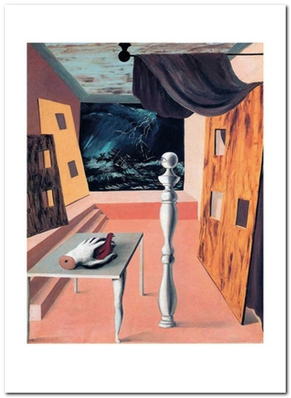«Открытка Rene Magritte — La Traversee Difficile (RM66)», бренда Artistic Card - фото №1