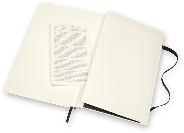  «Блокнот Moleskine Leather Линейка Черный (LCLH31SBKBOX)», бренда Moleskine - фото №1