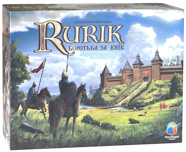  «Настільна гра Ігромаг Rurik. Боротьба за Київ (8000004595)», брендов Игромаг, PieceKeeper Games - фото №1