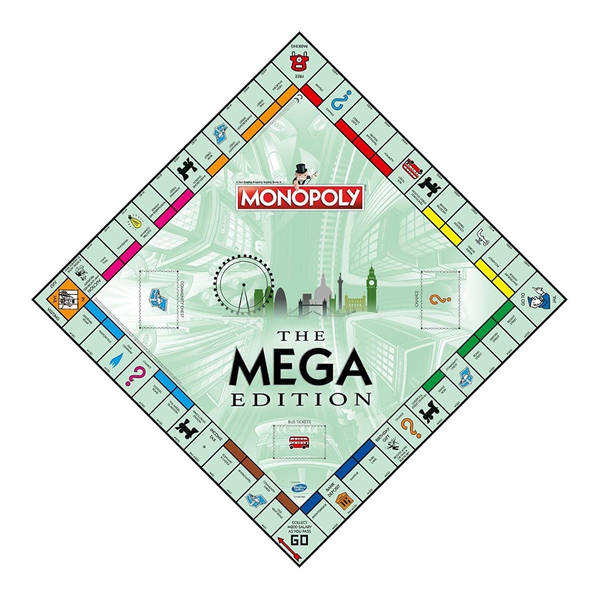  «Настільна гра Monopol. The Mega Edition», бренда Winning Moves - фото №1